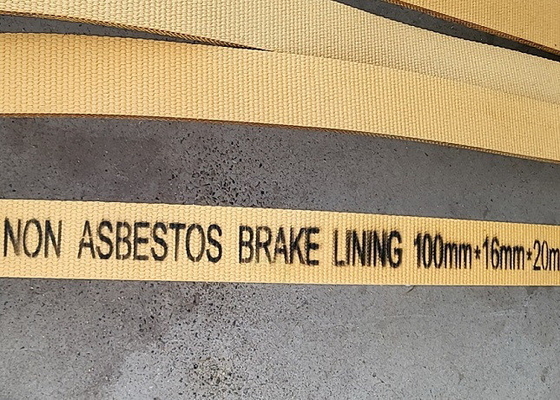 Winstelremvoeringsrol mooring Winstelremvoerings niet-asbestwoven remvoerings