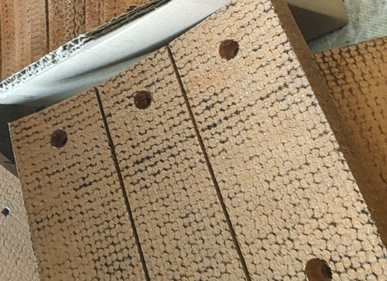 Olieputremblokken Materiaal Olieveldremblokken voor boormachines