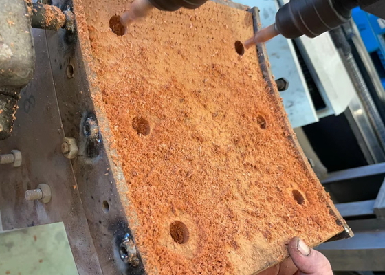 Oliebronboring Geweven remblokmateriaal Boorinstallatie Remblokken Heiblok