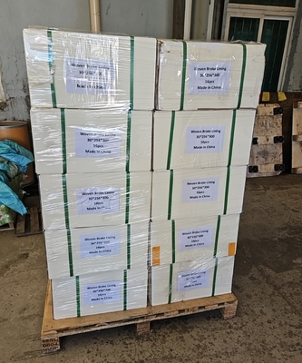 Koperdraadremblokken Draad Geweven remblokmateriaal Messingdraad Versterkt