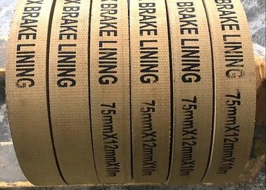Gepersonaliseerd niet-asbestweefd remvoeringsmateriaal voor het aanmeren van winchwindglas