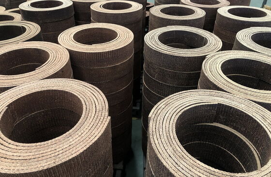 Geweven industriële wrijvingsbekledinghars Geweven rembekledingsmateriaal met koperen draden